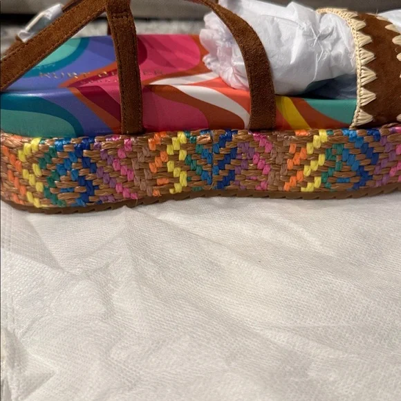 ✨ Kurt Geiger Chelsea Flatform Sandals – Women’s Size 8 (NWT) ✨ - Picture 12 of 12